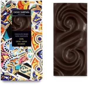 Cacao Sampaka tmavá čokoláda 100% cocoa Ecuador 75g
