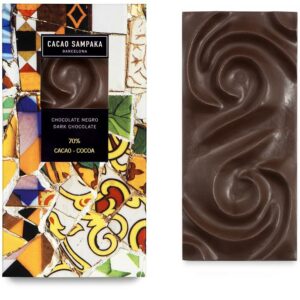 Cacao Sampaka tmavá čokoláda 70% cocoa 75g