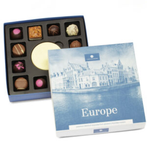Chocolissimo - Around the World Europe - luxusní bonboniéra s pralinkami 185 g