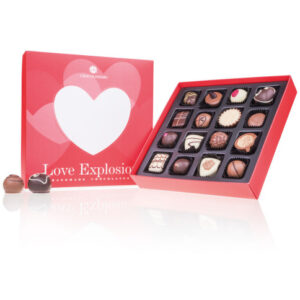 Chocolissimo - Love Explosion - luxusní bonboniéra s pralinkami 200 g