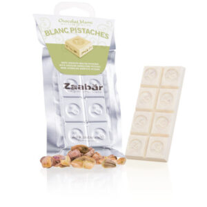 Chocolissimo - Čokoláda Zaabär - bílsa s pistáciemi 35 g