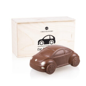 Chocolissimo - Čokoládová figurka VW Brouka v dřevěné skřínce 125 g