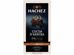 Hachez čokoláda Cocoa d´Arriba pomeranč 77% 100g