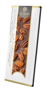 Le Chocolat čokoláda tmavá s pekany a meruňkami 110g