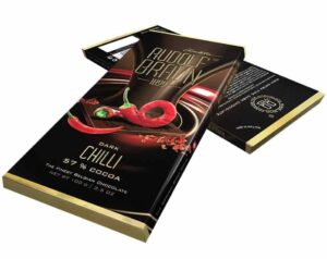 Rudolf Braun Belgická tmavá čokoláda s chilli 57% 100g