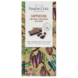 Simón Coll mléčná čokoláda 60% Cappuccino 85g