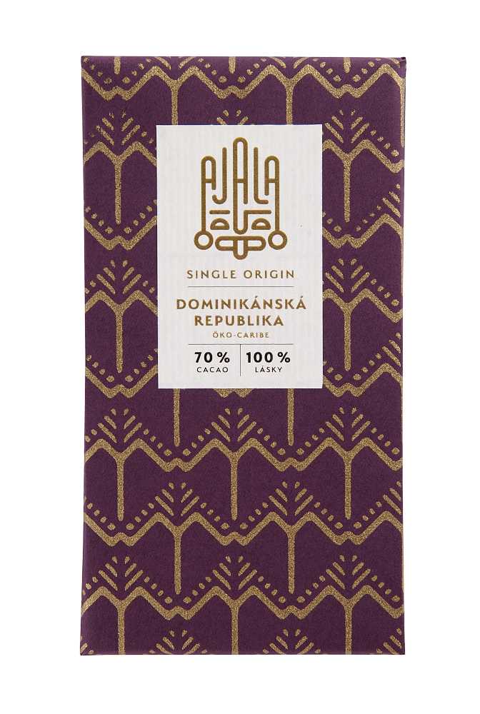 Ajala čokoláda Single origin Dominikánská republika 70% 45g