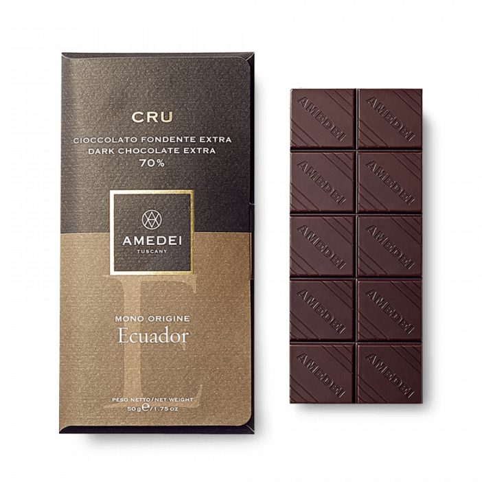 Amedei CRU čokoláda 70 % Ecuador 50g