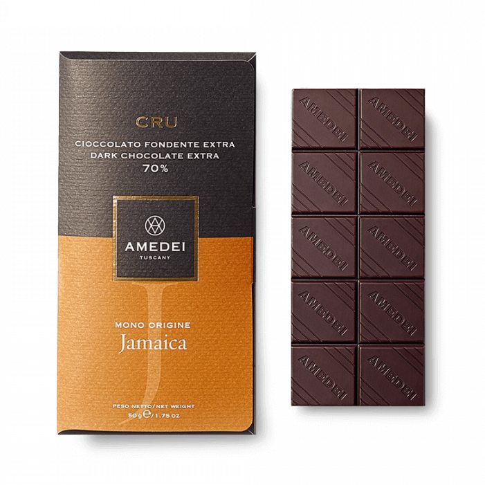 Amedei CRU čokoláda 70 % Jamaica 50g