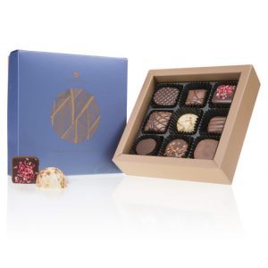 Chocolissimo - Čokol&aacute;dov&eacute; pralinky v elegantn&iacute; krabičce 110 g