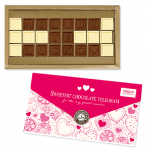 Chocolissimo - Personalizovan&yacute; d&aacute;rek pro mil&aacute;čka