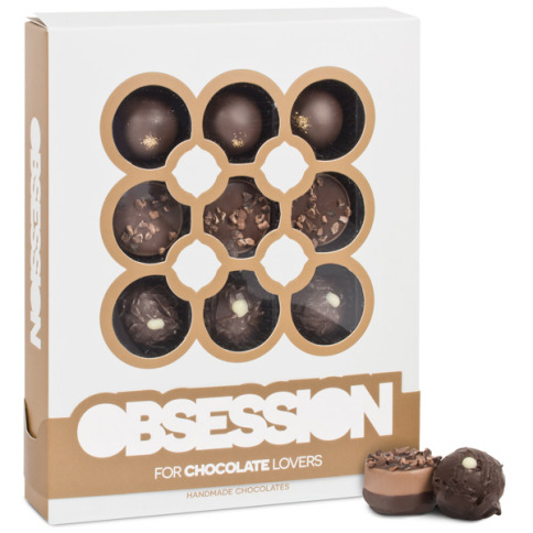 Chocolissimo - Pralinky Obsession - Čokoládové 140 g