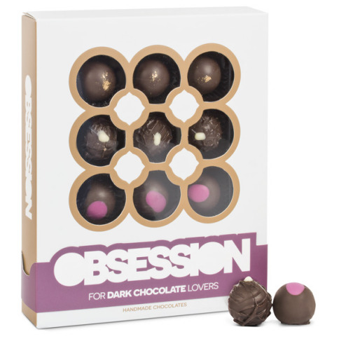 Chocolissimo - Pralinky Obsession - Hořká čokoláda 140 g