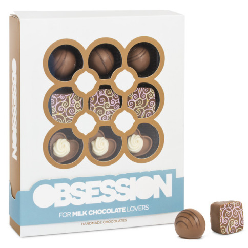 Chocolissimo - Pralinky Obsession - Mléčná čokoláda 140 g