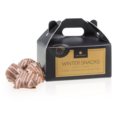 Chocolissimo - Sladké jahody v čokoládě - vánoční edice 60 g