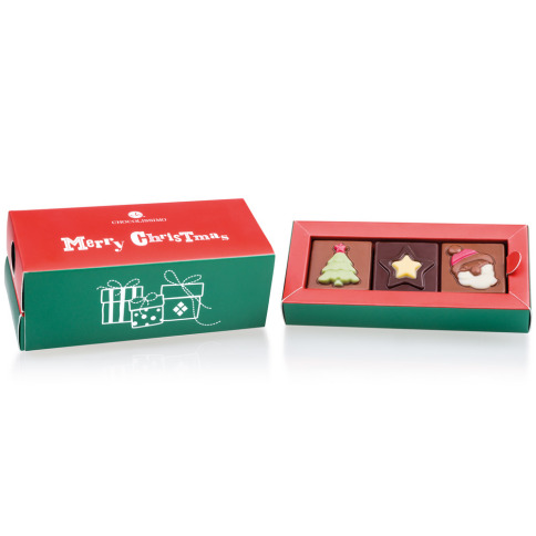 Chocolissimo - Šuplík s 12 čokoládových neapolitánek 90 g