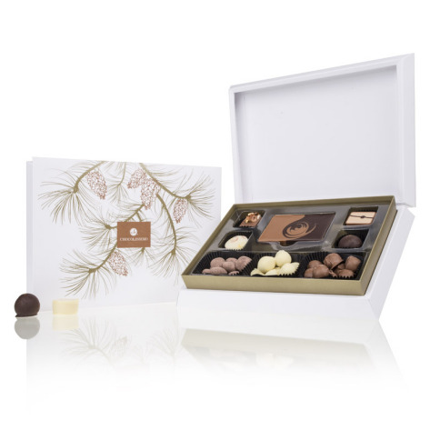 Chocolissimo - Vánoční výběrová bonboniéra Midi 160 g