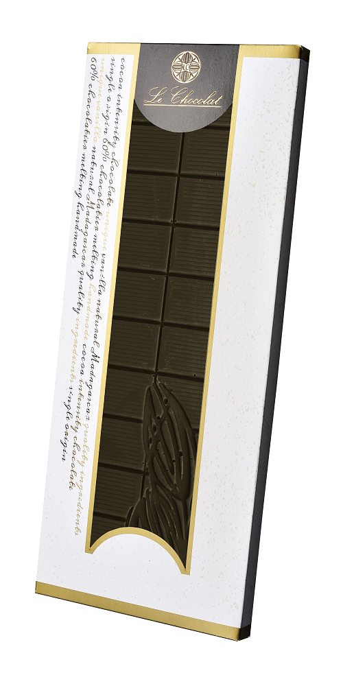 Le Chocolat tmavá čokoláda 91% cocoa Sao Thomé & Tanzania 110g