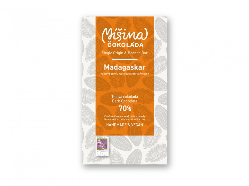 Míšina čokoláda 70% Madagaskar 50g