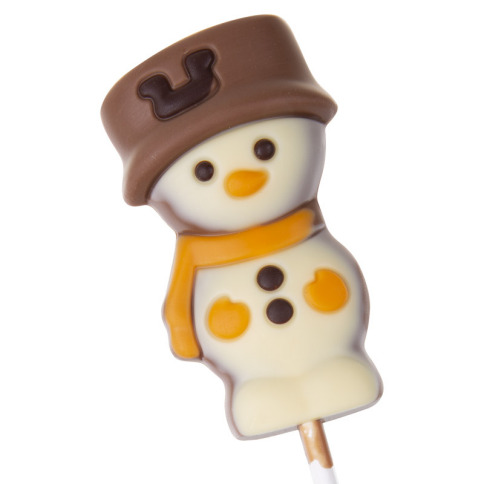 Chocolissimo - Čokoládové lízátko - sněhulák 25 g