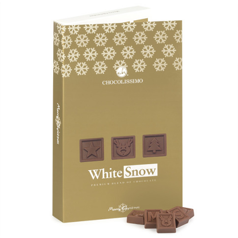 Chocolissimo - Čokoládový adventní kalendář ve tvaru knihy 228 g