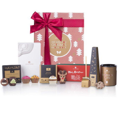 Chocolissimo - Čokolády k vánocům v dárkové krabici 515 g