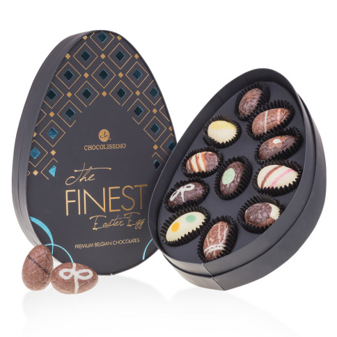 Chocolissimo - Luxusní velikonoční bonboniérka s čokoládovými vajíčky - mini 130 g