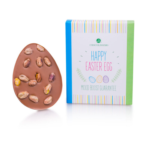 Chocolissimo - Velikonoční čokoládové vajíčko s pistáciemi 50 g