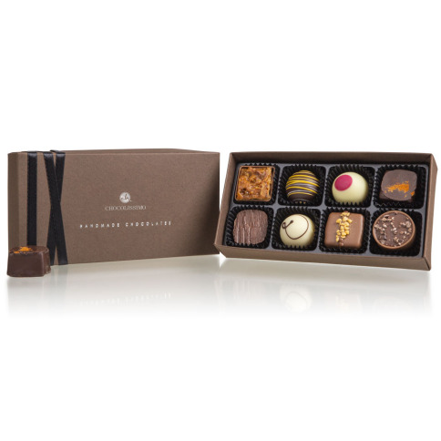 Chocolissimo - Čokoládová melodie - 8 pralinek 100 g