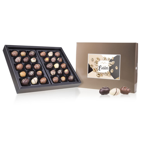 Chocolissimo - Čokoládové kraslice v krabičce s vlastní fotografií - maxi 410 g