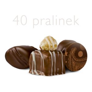 Chocolissimo - Sada 40 čokol&aacute;dov&yacute;ch pralinek 440 g