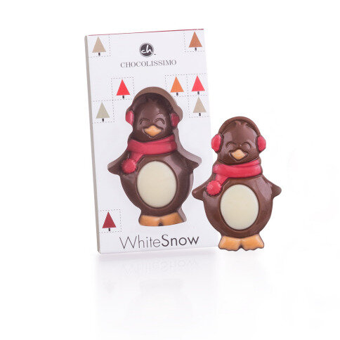 Chocolissimo - Čokoládová figurka - tučňák 12 g