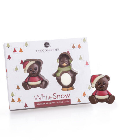 Chocolissimo - Originální vánoční čokoládové figurky 20 g
