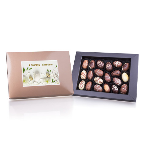 Chocolissimo - Velikonoční bonboniéra s fotografií - Grand zlaté 250 g