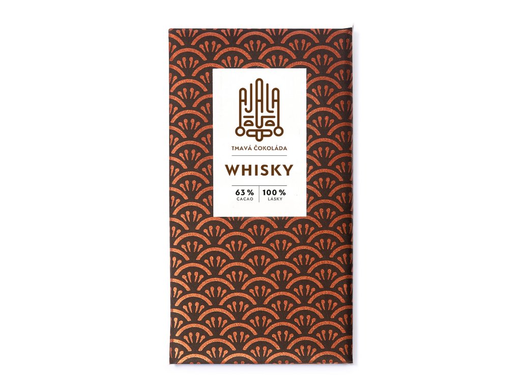 Ajala čokoláda Whisky 65% 45g