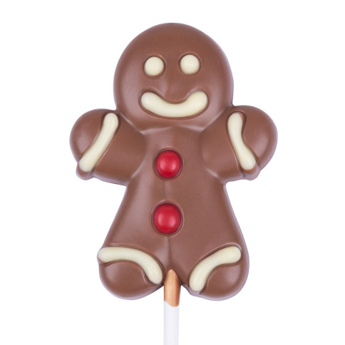 Chocolissimo - Perníkový panáček čokoládové lízátko 30 g