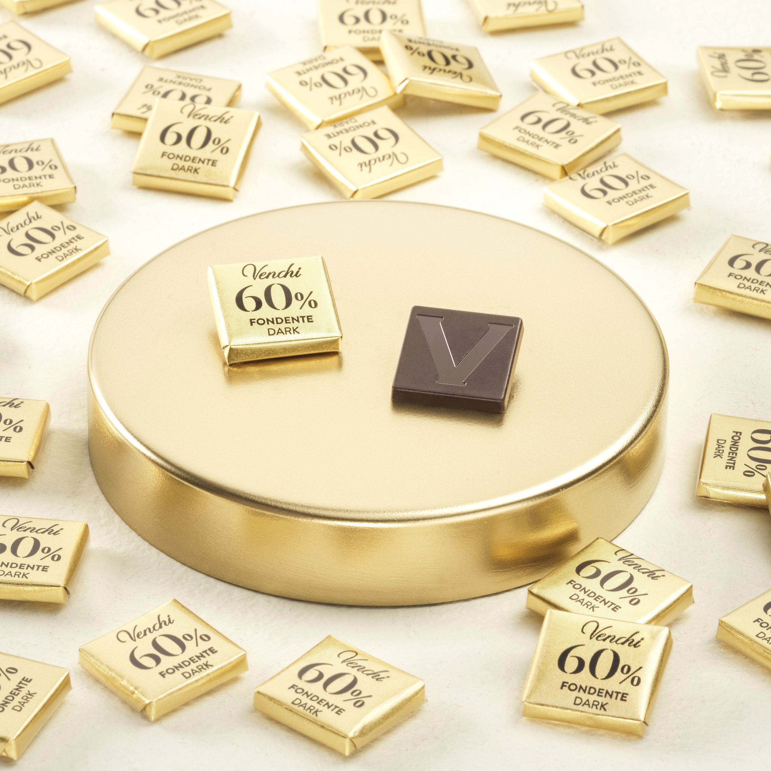 Venchi čtvereček Mini Blend hořká 60% 1 ks