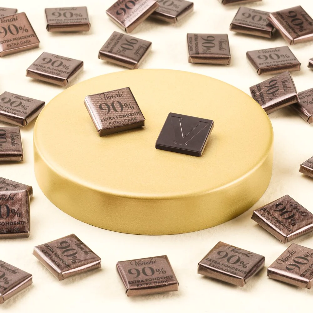 Venchi čtvereček Mini Blend hořká 90% 1 ks